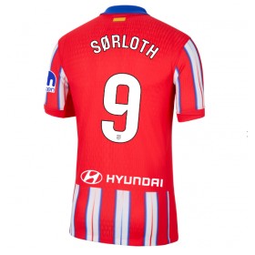 Atletico Madrid Alexander Sorloth #9 Hjemme skjorte 2024-25 Kortermet